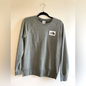 The North Face Heather Green Sweatshirt